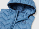 Junior Boys Padded Gilet - Petrol Blue