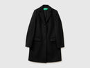 Wool Coat - Black