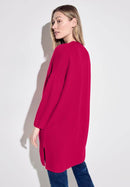 Long Structure Cardigan - Pink Sorbet