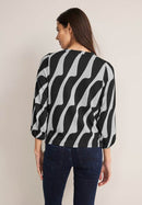 Big Graphic Dessin Shirt - Black