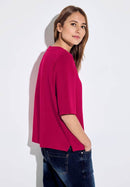 Modal Short Sleeve Sweatshirt - Pink Sorbet