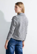 Boucle Jacket - Casual Denim Blue