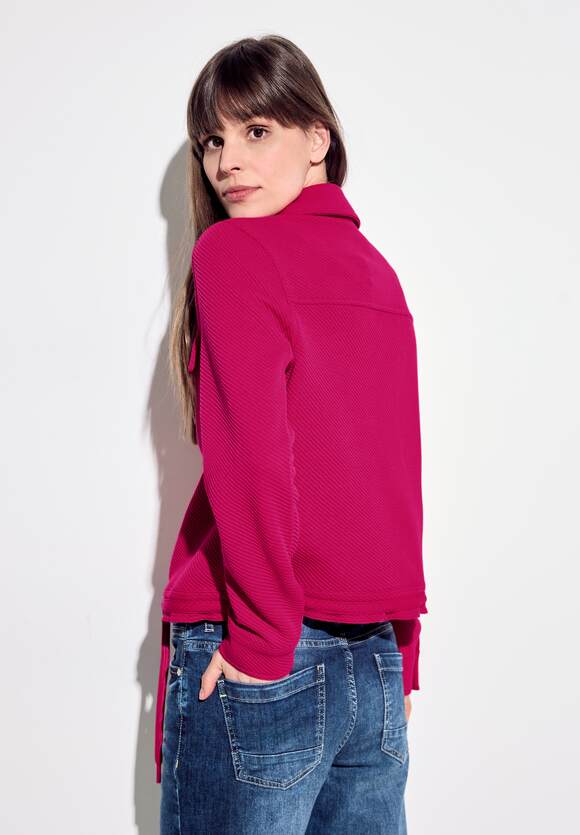 Structured Shirt Jacket - Pink Sorbet