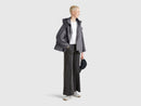 Be Toyko Hooded Jacket - Dark Grey