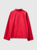 Short Trench Coat - Strawberry