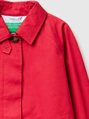 Short Trench Coat - Strawberry