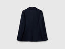 Slim Fit Blazer - Navy