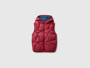 Boys Padded Gilet - Dark Red