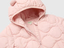Newborn Padded Jacket - Soft Pink