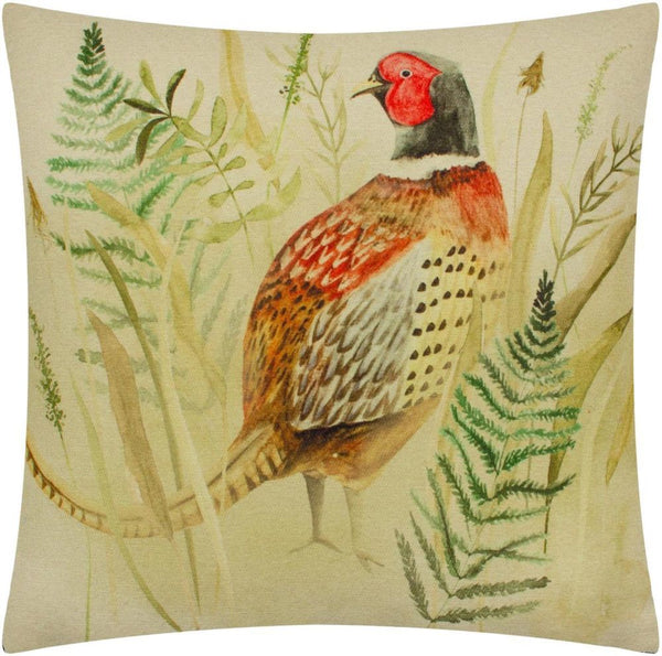 Bramble Pheasant Cushion