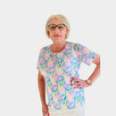 Pink Print Top - Print