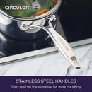 ScratchDefense 7 Piece Cookware Set