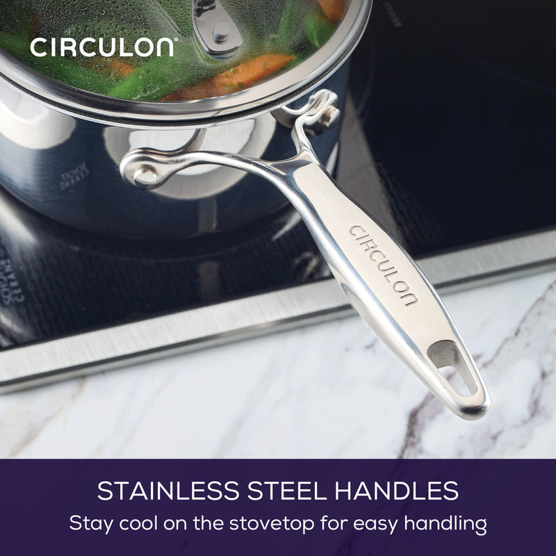 ScratchDefense 7 Piece Cookware Set