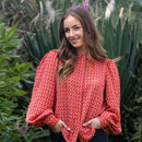 Caprice Shirt - Coral