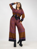 PRINT SHIRT - Purple