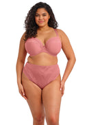 Nerina Underwire Plunge Bra - Dusty Rose