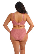 Nerina Underwire Plunge Bra - Dusty Rose