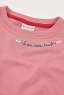 Fleece Sweatshirt - Peach
