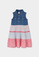 Boboli Denim Dress - Blue
