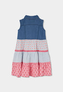 Boboli Denim Dress - Blue