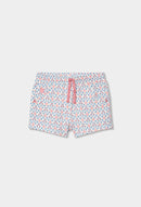 Fleece Print Shorts - Print