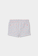 Fleece Print Shorts - Print