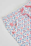 Fleece Print Shorts - Print