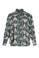PRINT SHIRT - Petrol