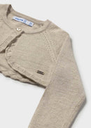 Basic Knit Bolero - Hazelnut