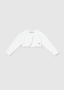Basic Knit Bolero - White