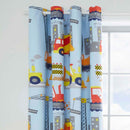 Construction Blackout Eyelet Curtains - 66" x 72"