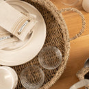 Artisan Street Round Seagrass Tray with Handles