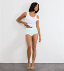Basic 3 Pack Maxi Brief - Medium Grey Melange