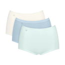 Basic 3 Pack Maxi Brief - Medium Grey Melange