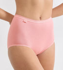 Basic 3 Pack Maxi Brief - Red & Yellow