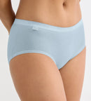 Basic 3 Pack Midi Brief - Medium Grey Melange