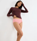 Basic 3 Pack Midi Brief - Red & Yellow
