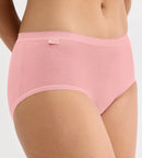 Basic 3 Pack Midi Brief - Red & Yellow