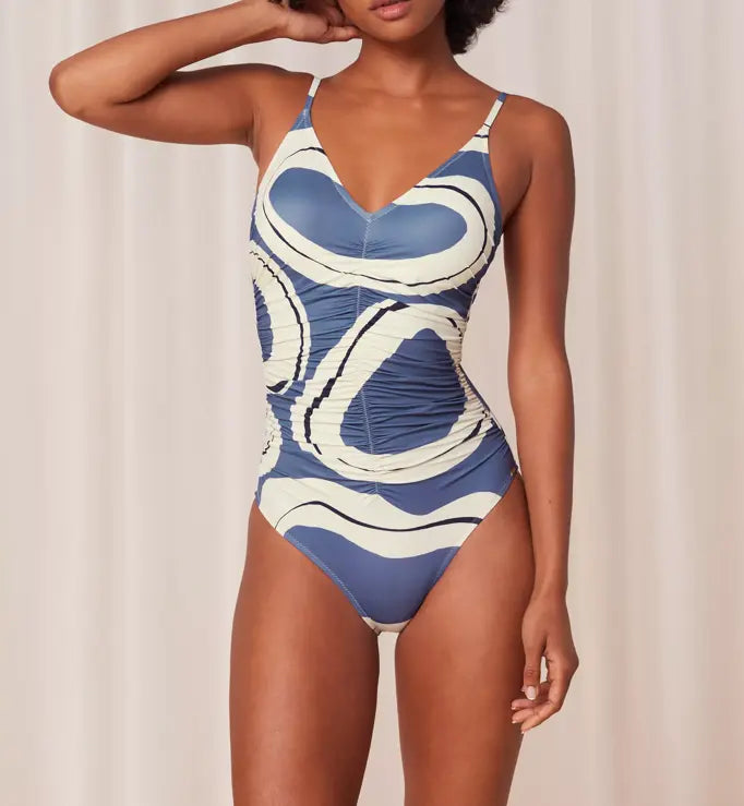 Summer Allure Swimsuit - Blue Multi