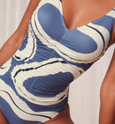 Summer Allure Swimsuit - Blue Multi