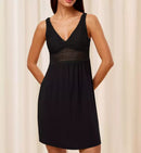 Aura Spotlight Nightdress - Black