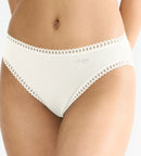 GO Crush 3 Pack High Leg Brief - Silk White