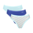 GO Crush 3 Pack High Leg Brief - Blue Print