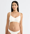ZERO Feel Pure Soft Bra - Silk White
