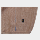 Patterned V-Neck Jumper - Peach