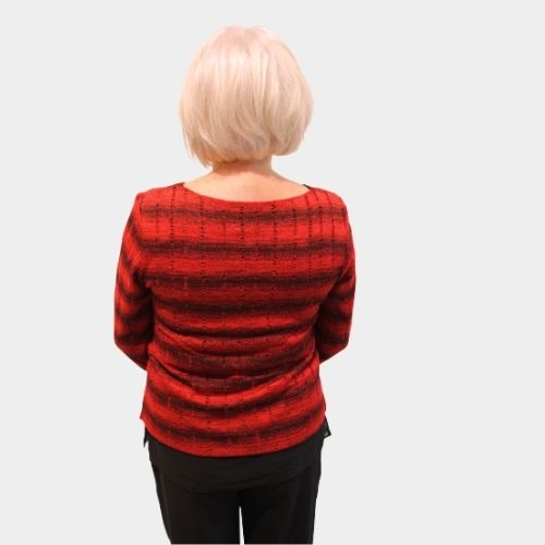 Round Neck Jumper - Red
