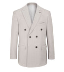 Redding Double Breasted Jacket - Stone