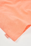 Cap Sleeve T-Shirt - Tangerine