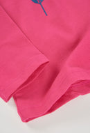 Knit T-Shirt - Fuchsia