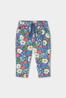 Fleece Floral Trousers - Print